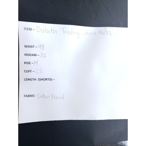 Duluth Trading Co Flex Ballroom Jeans Men's 48/32 Gusseted - Picture 7 of 7